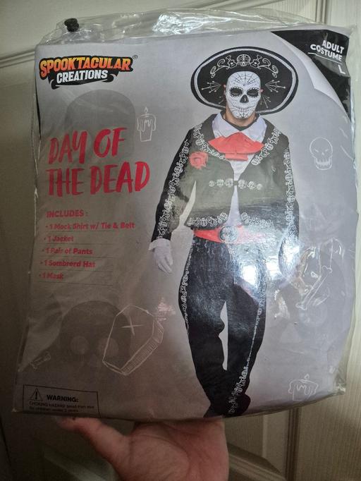  — new Adult Day Of The Dead Costume