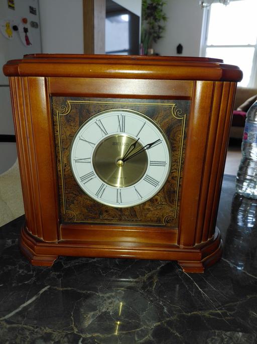  — Seko Quartz westminster chime mantel clock