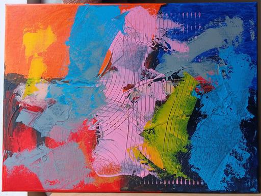  — Original Abstract Painting on Canvas
