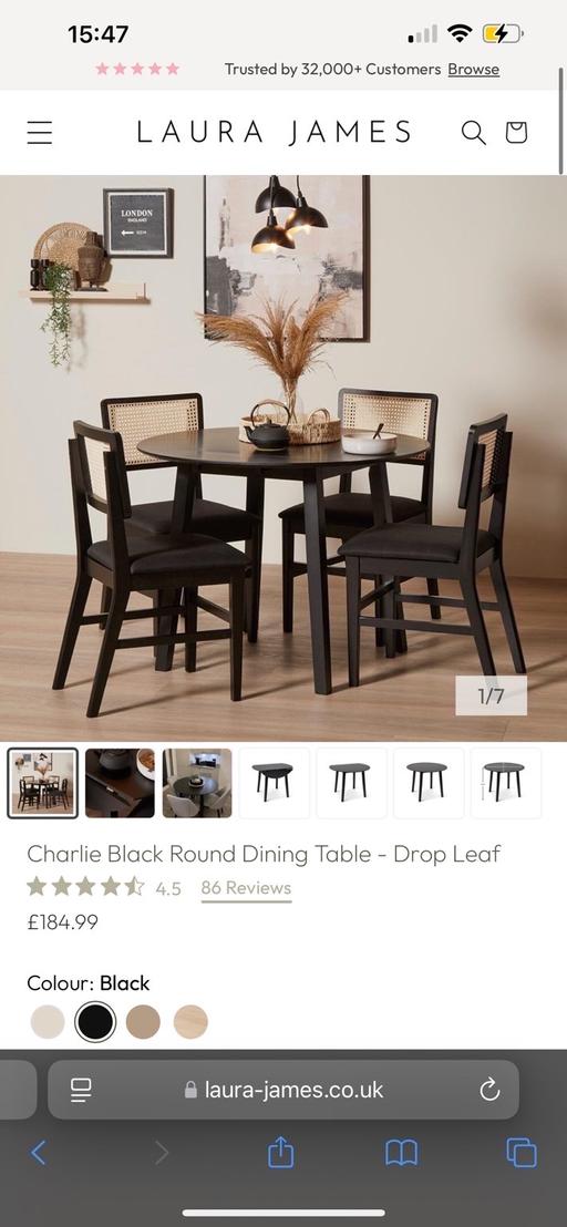  — Dining table drop leaf