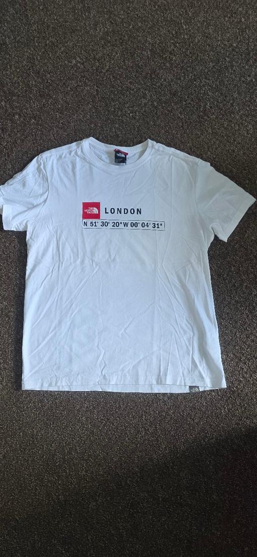  — VGC Mens White The North Face T shirt RRP £35