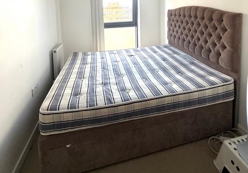  — Ottoman storage double bed with storage