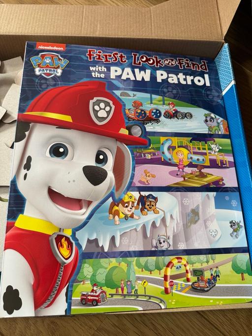  — Paw patrol children’s book and large puzzle
