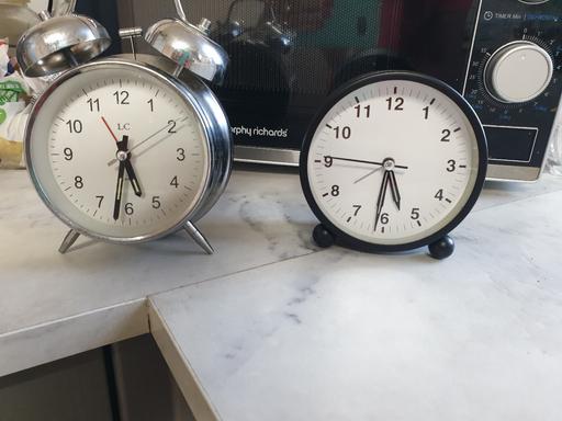  — 2 Battery Alarm clocks