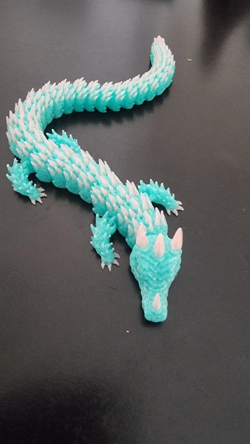  — 3d printed articulated Chinese dragon