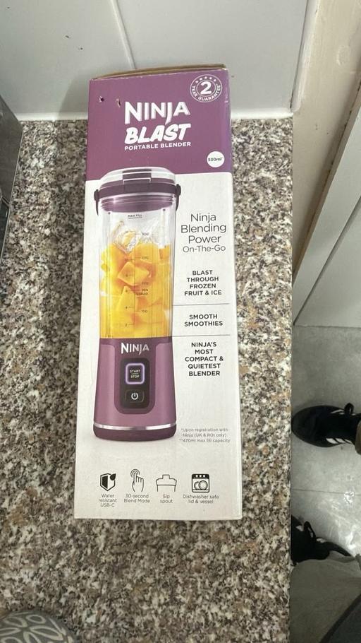  — Ninja blast portable blender