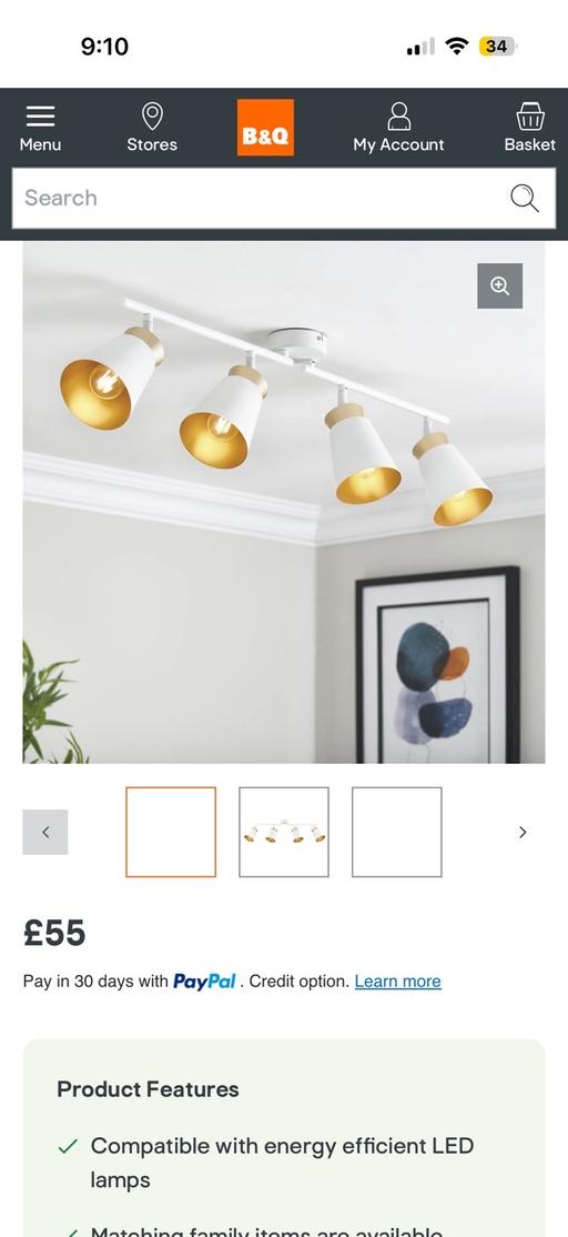  — Ceiling light