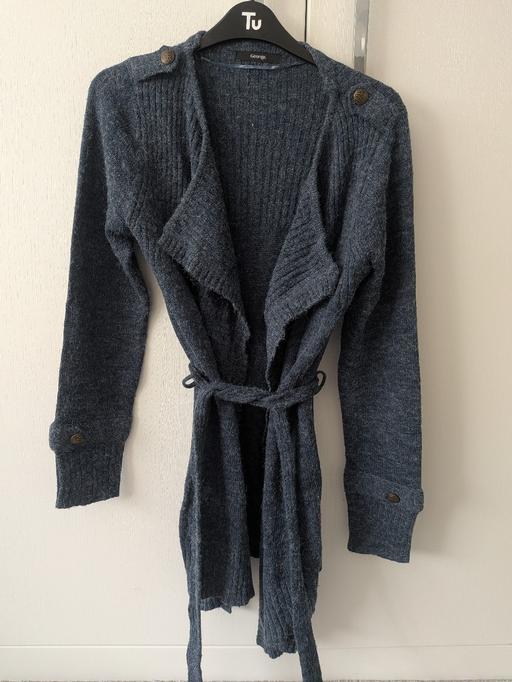  — George long blue cardigan size 10