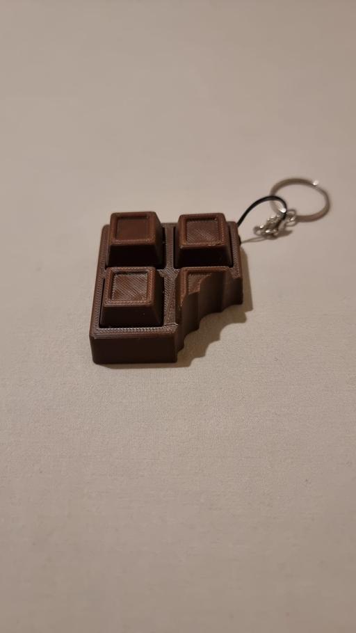  — Chocolate Bar Clicker Keyring