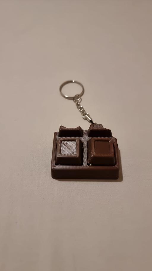  — Chocolate Bar Clicker Keyring