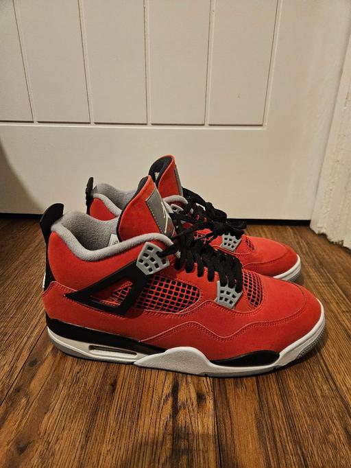  — Jordan 4 Retro Black and Red