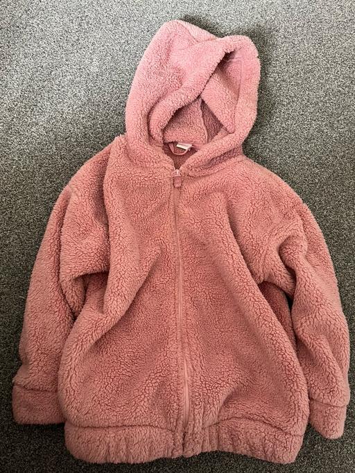  — Fleece coat with hood