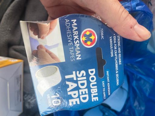  — Double sided tape 2£ a few