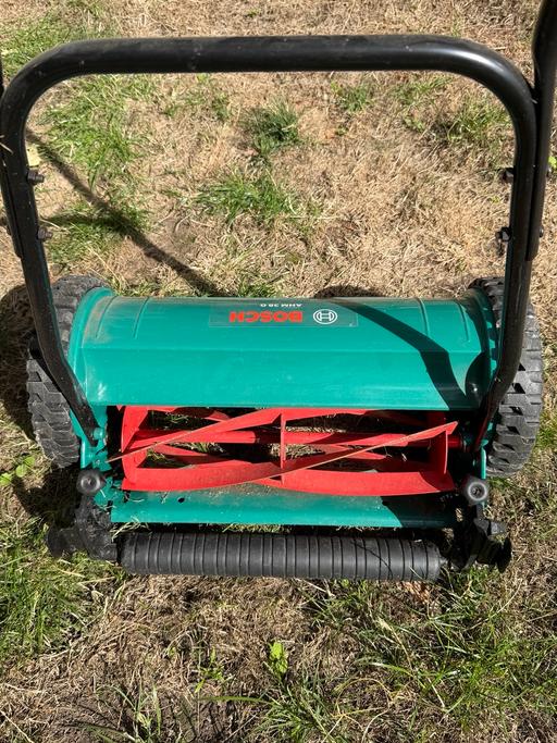  — Bosch manual  lawnmower,AHM 38G