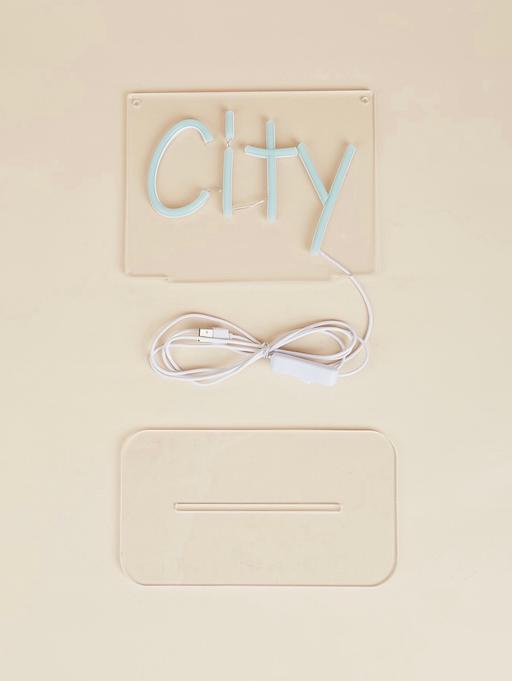  — City - Neon light sign