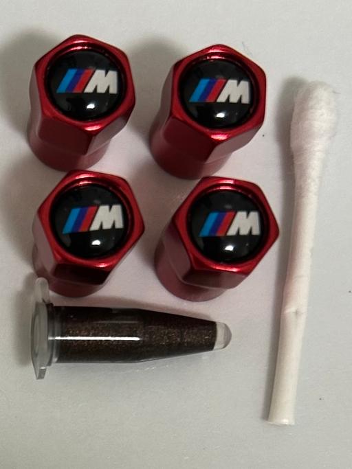  — BMW M Tyre valve caps with grease
