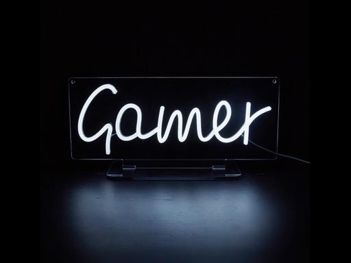  — Gamer - Neon light sign