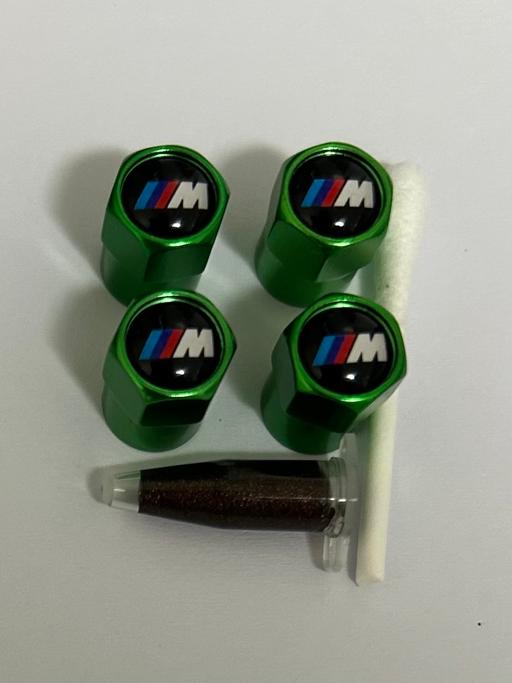 — BMW M Tyre valve caps with grease