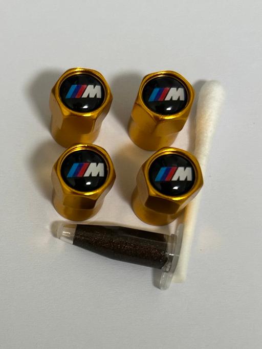  — BMW M Tyre valve caps with grease