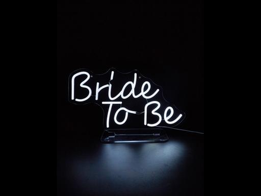  — Bride to be - neon light sign