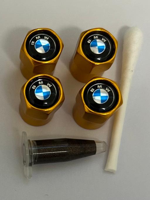  — BMW Tyre valve caps with grease