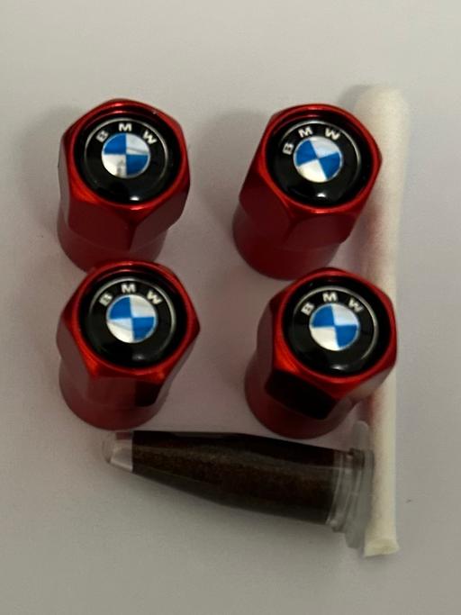  — BMW Tyre valve caps with grease