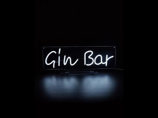  — Gin Bar - Neon light sign