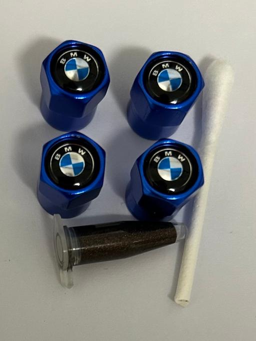  — BMW Tyre valve caps with grease