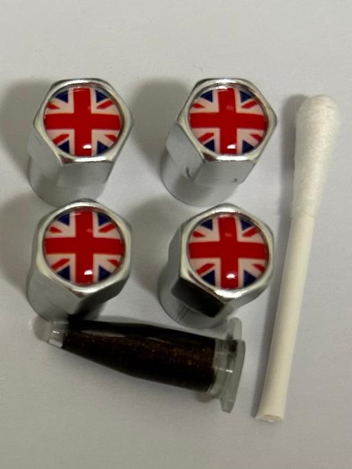  — BMW Mini chrome Tyre valve caps with grease