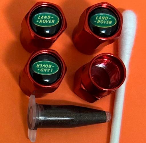  — Land Rover Tyre valve caps with grease