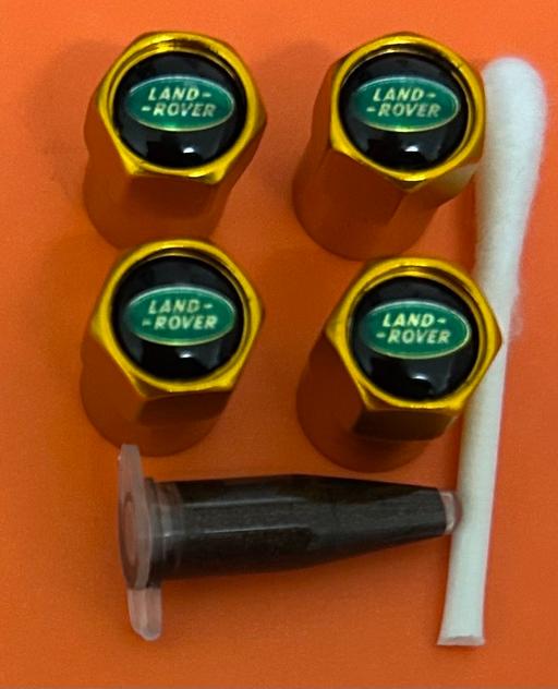  — Land Rover Tyre valve caps with grease