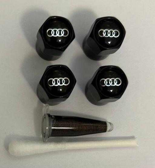  — Audi Tyre valve caps with grease