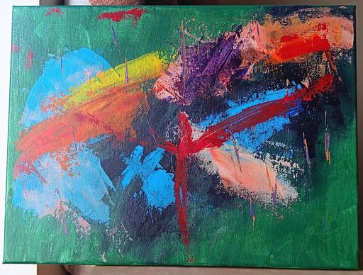  — Original Abstract Painting on Canvas