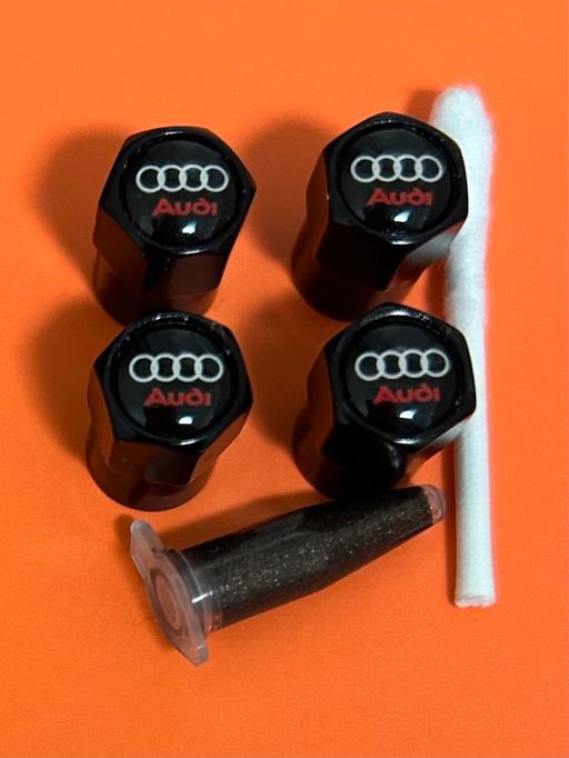  — Audi Tyre valve caps with grease