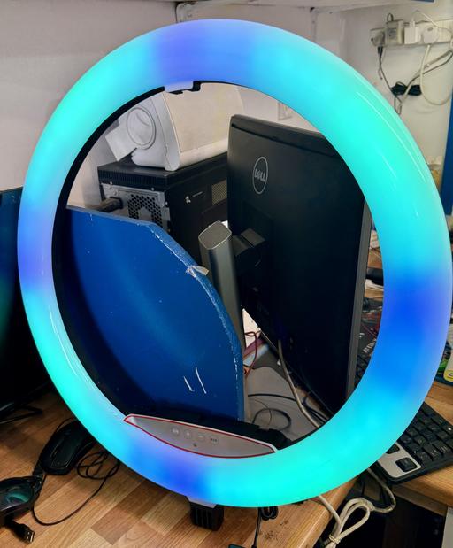  — RGB MJ56 22” LED Ring Light with Stand