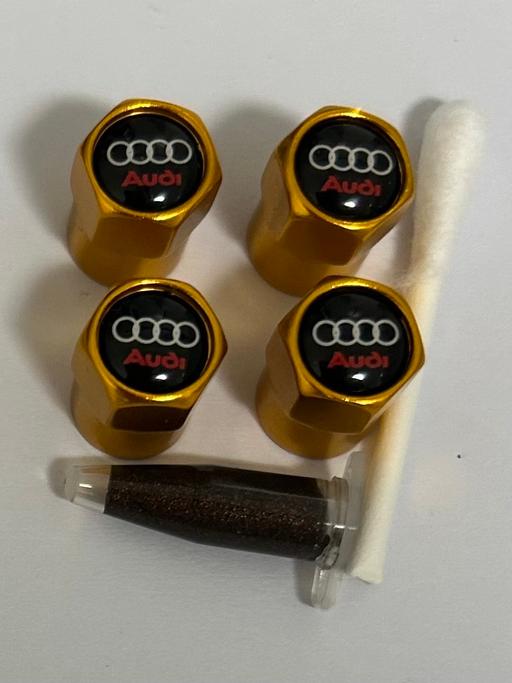  — Audi Tyre valve caps & grease any 2 sets £3
