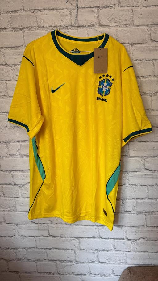  — Nike Brazil Football home jersey– Yellow, Bra