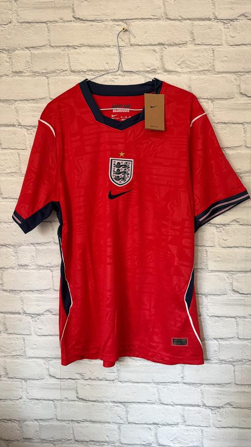  — New Nike England away Football jersey– Red, S