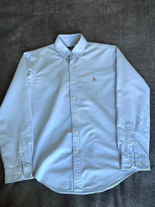  — Ralph Lauren Light Blue Oxford Shirt, Small