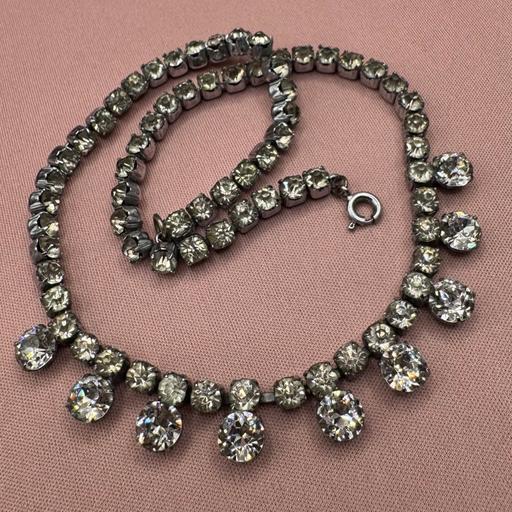 — Vintage Diamanté Cocktail Necklace
