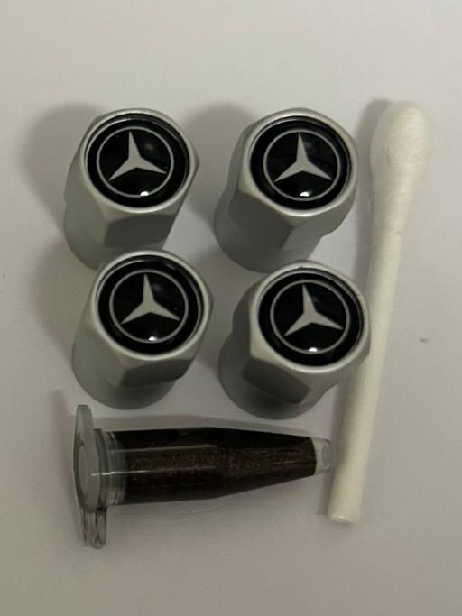  — Mercedes Benz Tyre valve caps with grease