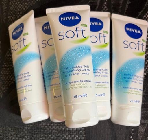  — New 5x Nivea 3in1 hand /face/body Cream