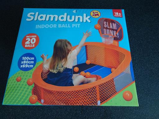  — Slamdunk indoor ball pit