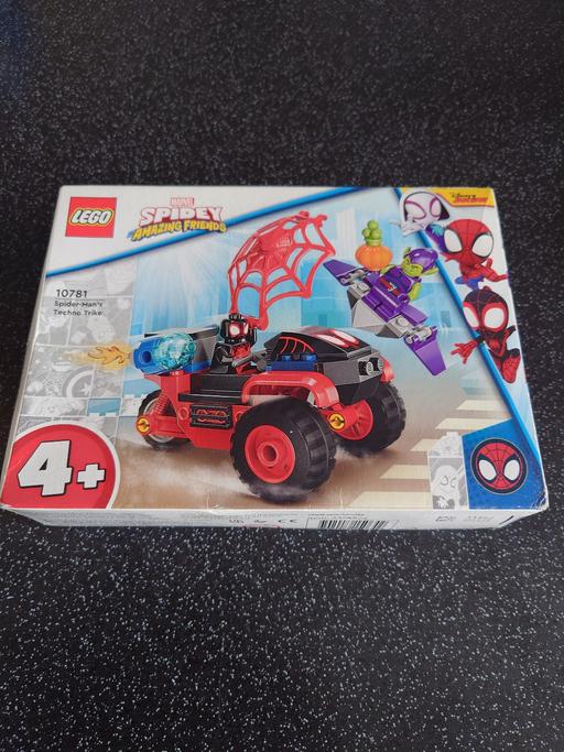  — Lego Spidey techno trike 10781