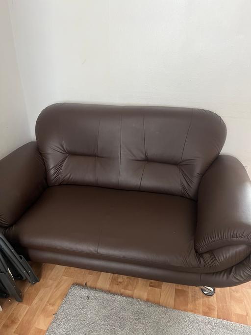  — Leather sofa