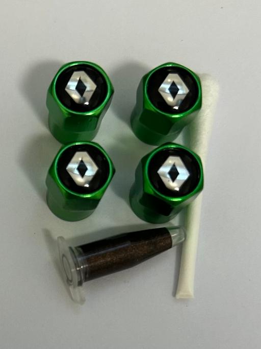  — Renault Tyre valve Caps with grease