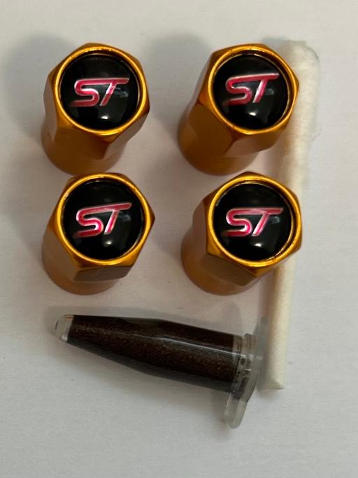  — Ford ST Tyre valve caps with grease