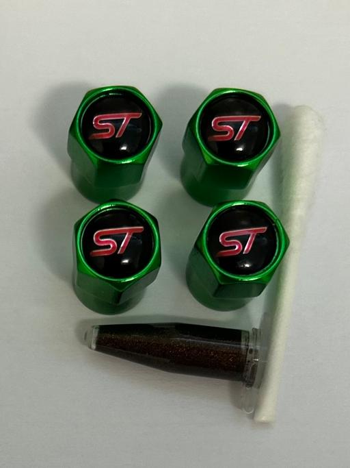  — Ford ST Tyre valve caps with grease
