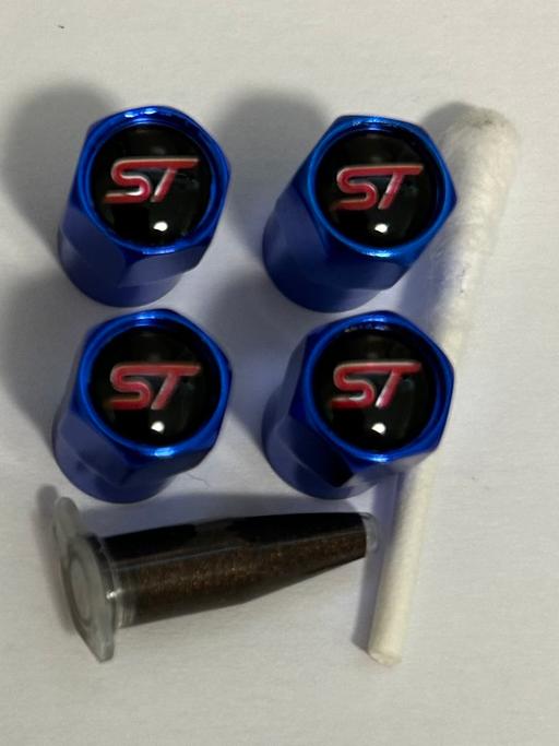  — Ford ST Tyre valve caps with grease