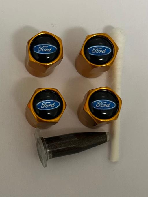  — Ford Tyre valve Caps with grease